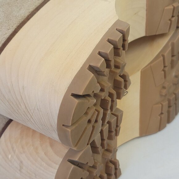 Kelsi Dagger Brooklyn Whip Clog Suede Booties Fawn Color Size 10 - Picture 10 of 16